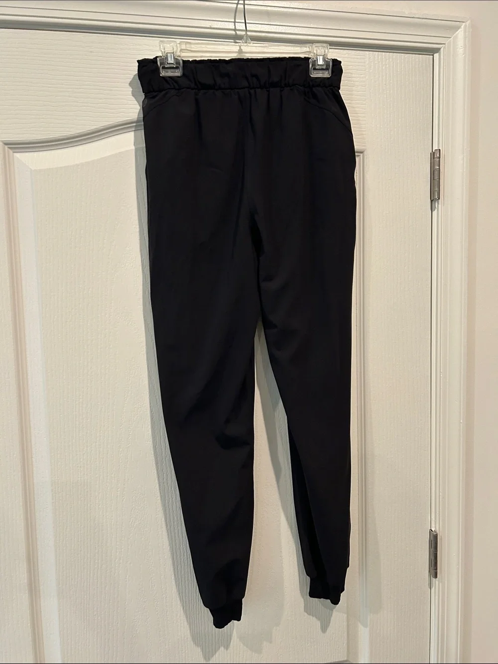 lululemon athletica Black Slim Track Joggers
